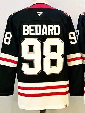 Connor Bedard Black Alternate Jersey